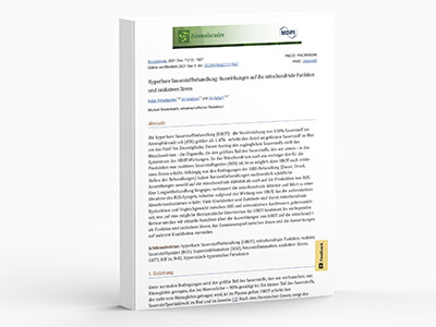 Hyperbare Sauerstoffbehandlung - Auswirkungen auf die mitochondirale Funktion und oxidativen Stress